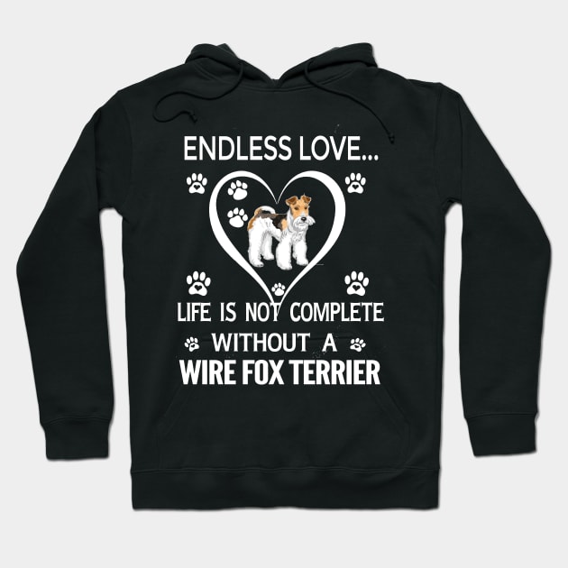 Wire Fox Terrier Lovers Hoodie by bienvaem